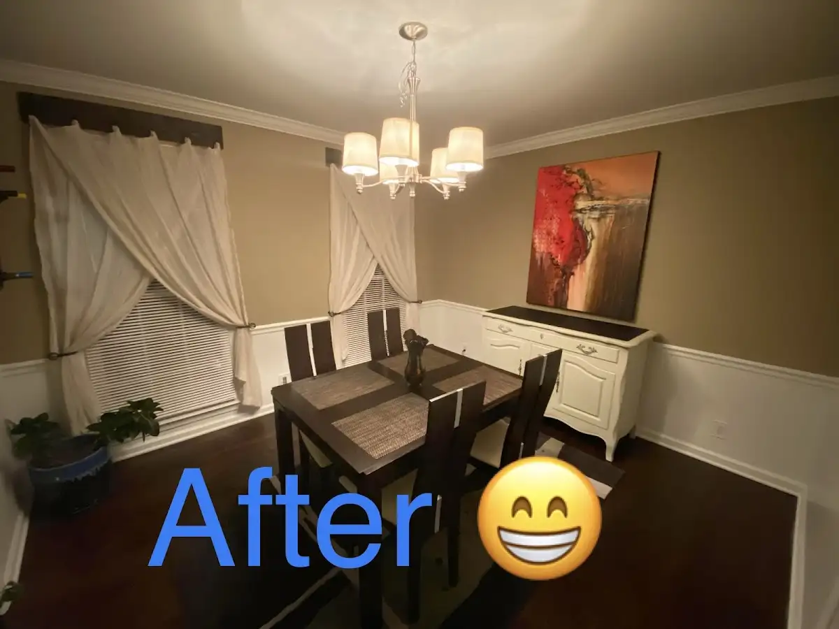 Professional dining room restoration after water damage in Henryetta