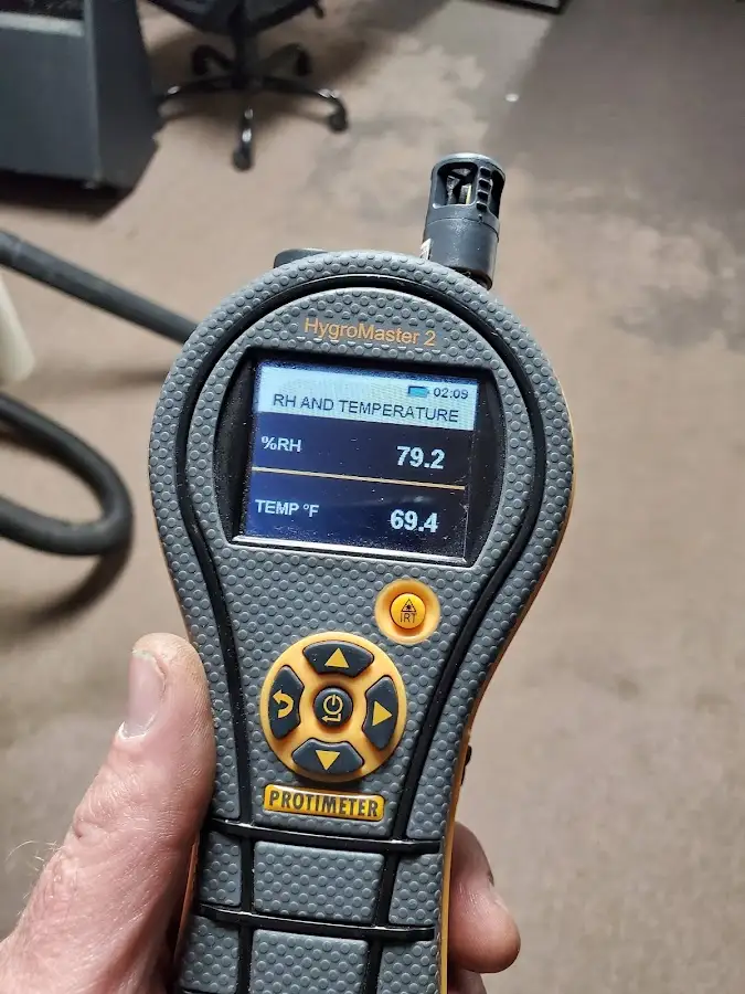 Moisture meter humidity assessment for Fire & Smoke Damage Restoration in Henryetta