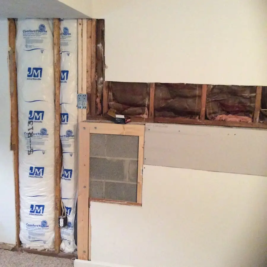 Wall insulation replacement during Odor Removal & Deodorization in Henryetta